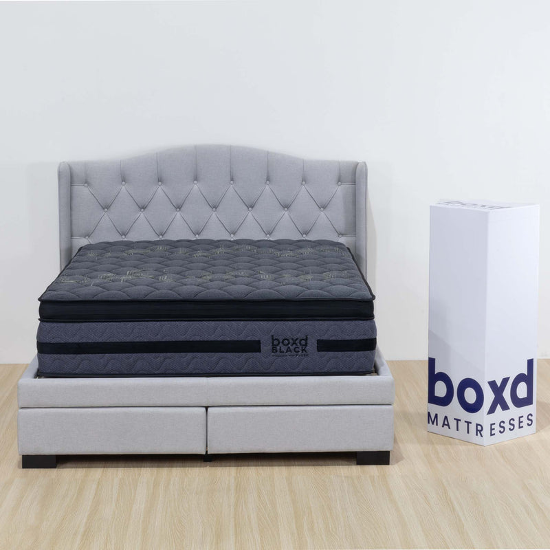 The Boxd Pocket Coil Queen Mattress - Firm available to purchase from Warehouse Furniture Clearance at our next sale event.