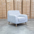 The Pierce Single Armchair - Steel