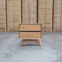 The Polo Marri Harwood Timber Two Drawer Bedside