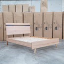 Porto Messmate King Bed with Resin Insert - Warehouse Furniture Clearance