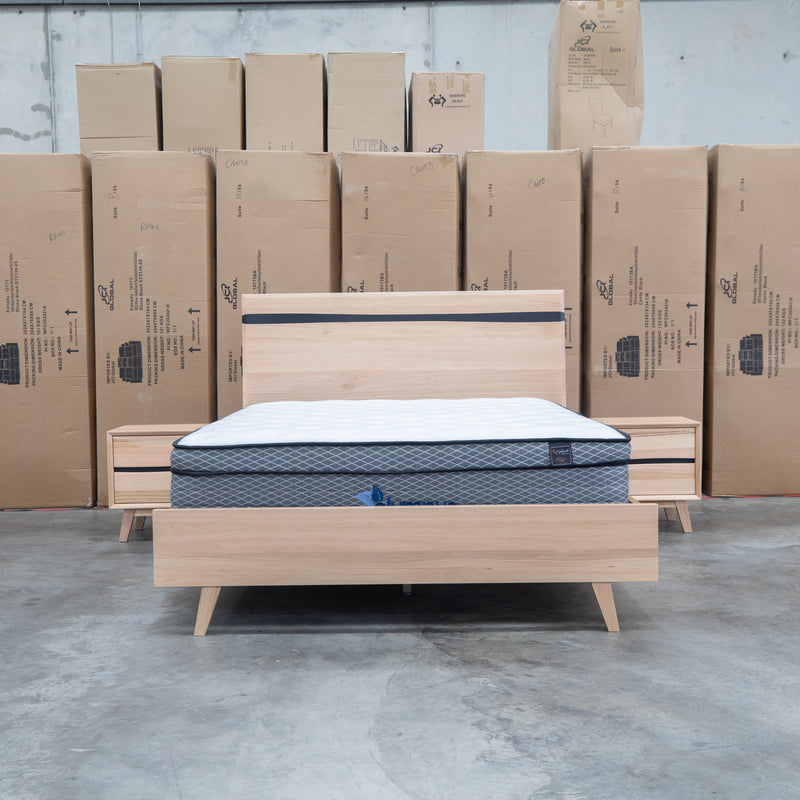 The Porto Messmate Queen Bed with Resin Insert