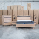 Porto Messmate King Bed with Resin Insert - Warehouse Furniture Clearance