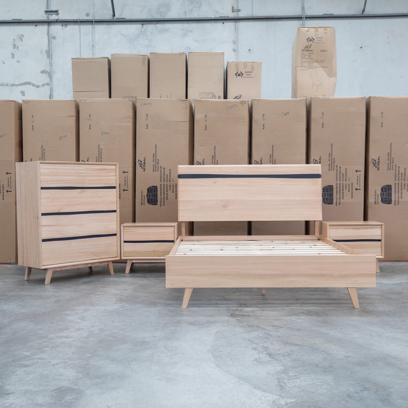 The Porto Messmate King Bed with Resin Insert