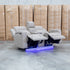 The Portside Two Seat Dual-Electric Recliner Lounge - Almond