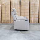 Portside Two Seat Dual-Electric Recliner Lounge - Almond