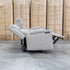 The Portside Two Seat Dual-Electric Recliner Lounge - Almond