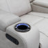 The Portside Two Seat Dual-Electric Recliner Lounge - Almond
