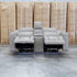 The Portside Two Seat Dual-Electric Recliner Lounge - Almond