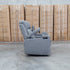 The Portside Two Seat Dual-Electric Recliner Lounge - Shadow