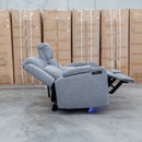 Portside Two Seat Dual-Electric Recliner Lounge - Shadow