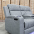 The Portside Two Seat Dual-Electric Recliner Lounge - Shadow