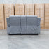 The Portside Two Seat Dual-Electric Recliner Lounge - Shadow