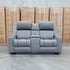The Portside Two Seat Dual-Electric Recliner Lounge - Shadow