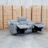 The Portside Three Seat Dual-Electric Recliner Lounge - Shadow