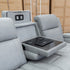The Portside Three Seat Dual-Electric Recliner Lounge - Shadow