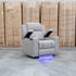 The Portside Dual-Electric Single Recliner - Almond