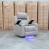 The Portside Dual-Electric Single Recliner - Almond