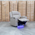 The Portside Dual-Electric Single Recliner - Almond