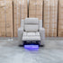 The Portside Dual-Electric Single Recliner - Almond