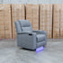 The Portside Dual-Electric Single Recliner - Shadow