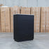 The Province Five Drawer Tallboy - Black & White Jazz Top
