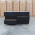 The Province Six Drawer Dresser - Black & White Jazz Top
