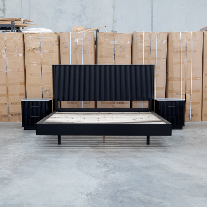 The Province Queen Bed - Black