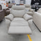 The RS-11102-Y Single leather electric recliner - Frost - Floor Stock available to purchase from Warehouse Furniture Clearance at our next sale event.