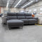 The RS-12905-PR LHF Chaise Suite with Electric Recliner - Shale - Floor Stock available to purchase from Warehouse Furniture Clearance at our next sale event.
