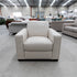 The RS-13125 Single leather armchair - Beige - Floor Stock