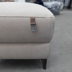 The RS-13250-PR Square ottoman - Light Khaki - Floor Stock available to purchase from Warehouse Furniture Clearance at our next sale event.