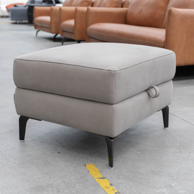 The RS-13250-PR Square ottoman - Light Khaki - Floor Stock available to purchase from Warehouse Furniture Clearance at our next sale event.