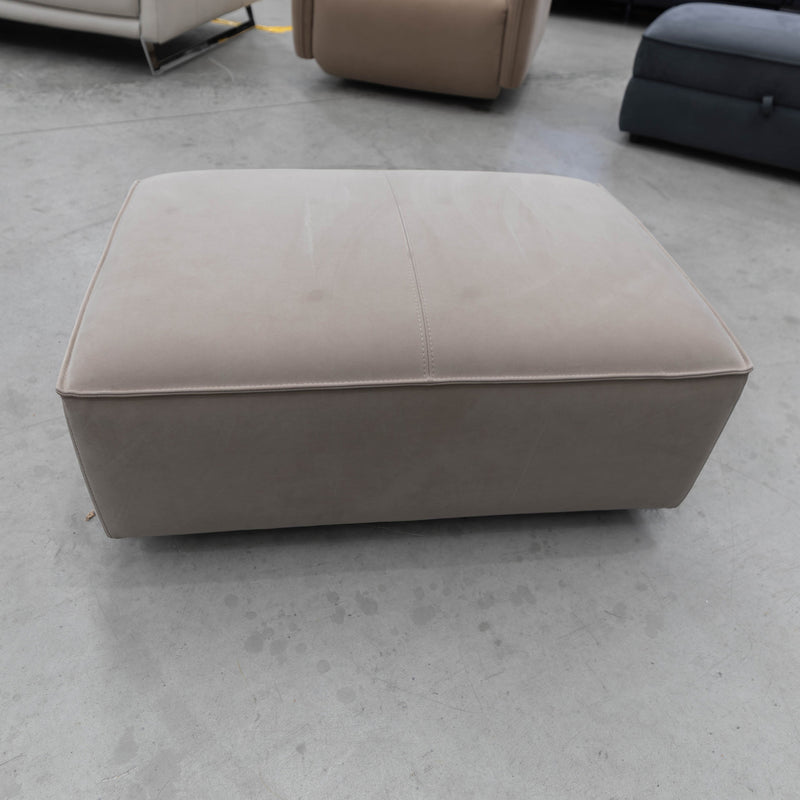 The RS-13250-PR Square ottoman - Light Khaki - Floor Stock available to purchase from Warehouse Furniture Clearance at our next sale event.