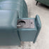 The RSHU-13250-PR Single dual motor leather theatre recliner - Green - Floor Stock