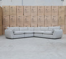 The Ravello Corner Lounge - Natural available to purchase from Warehouse Furniture Clearance at our next sale event.