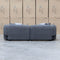 The Raven Curved Three Seat Sofa - Charcoal available to purchase from Warehouse Furniture Clearance at our next sale event.