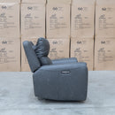 The Connor Triple Motor Electric Recliner - Graphite available to purchase from Warehouse Furniture Clearance at our next sale event.