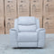 The Connor Triple Motor Electric Recliner - Light Grey available to purchase from Warehouse Furniture Clearance at our next sale event.