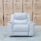 The Connor Triple Motor Electric Recliner - Light Grey available to purchase from Warehouse Furniture Clearance at our next sale event.