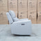 The Connor Triple Motor Electric Recliner - Light Grey available to purchase from Warehouse Furniture Clearance at our next sale event.