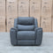 The Connor Triple Motor Electric Recliner - Graphite available to purchase from Warehouse Furniture Clearance at our next sale event.