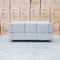 The Connor Three Seat Single Motor Electric Recliner Lounge - Light Grey available to purchase from Warehouse Furniture Clearance at our next sale event.