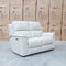 The Seattle Leather Two Seat Triple Motor Recliner Lounge - Beige available to purchase from Warehouse Furniture Clearance at our next sale event.