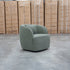 The Regis Swivel Chair - Olive