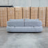Rio Fabric 2.5 Seat Sofa with Adjustable Backs  - Pewter
