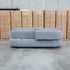 Rio Fabric 2.5 Seat Sofa with Adjustable Backs  - Pewter