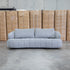 Rio Fabric 2.5 Seat Sofa with Adjustable Backs  - Pewter