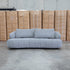 Rio Fabric 2.5 Seat Sofa with Adjustable Backs  - Pewter