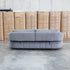 Rio Fabric 2.5 Seat Sofa with Adjustable Backs  - Wild Dove