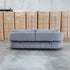 Rio Fabric 2.5 Seat Sofa with Adjustable Backs  - Wild Dove